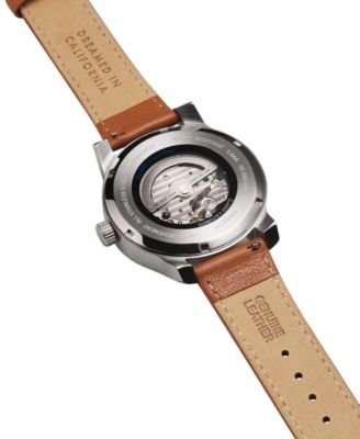 Men's Classic II Automatic Tan Leather Watch 42mm