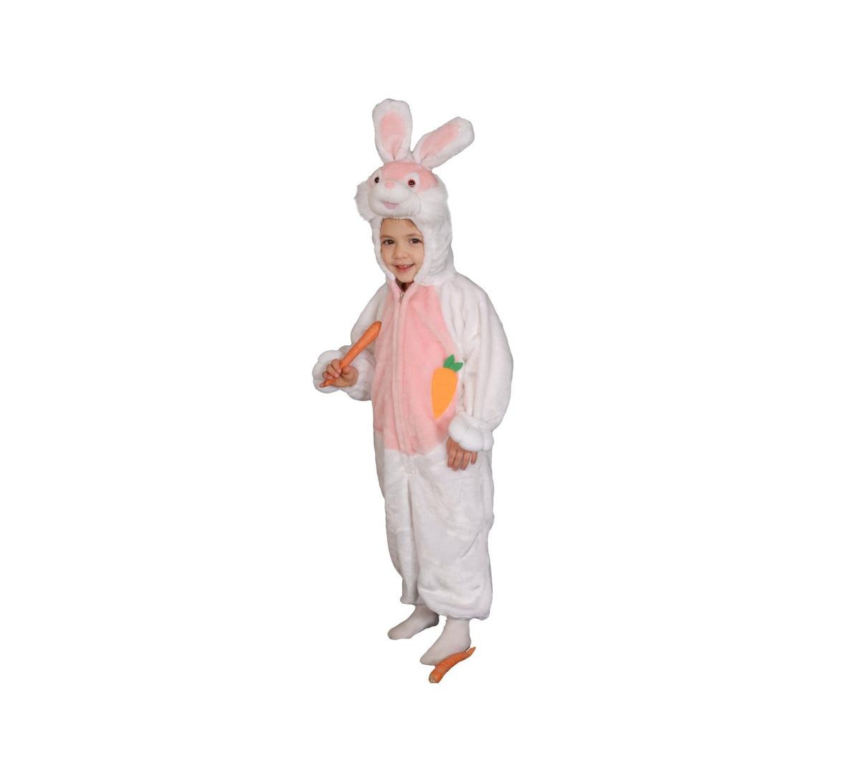 Dress Up America Easter Bunny Jumpsuit Costume - Kids Boys & Girls - Black / Yellow