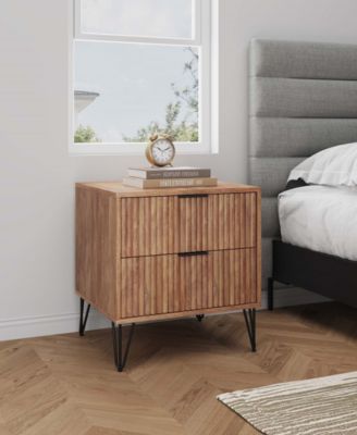 DUMBO 2-Drawer Modern Nightstand