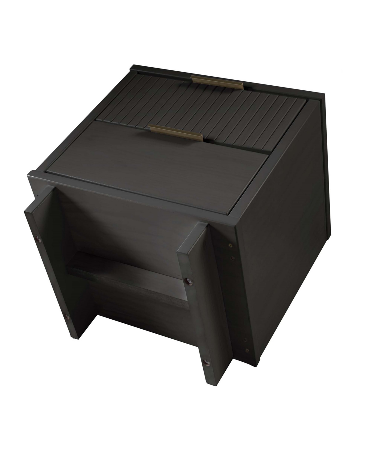 MANHATTAN COMFORT 2-PIECE GRANVILLE SOLID PINE WOOD 3-DRAWER STANDARD DRESSER AND 2-DRAWER NIGHTSTAND SET 