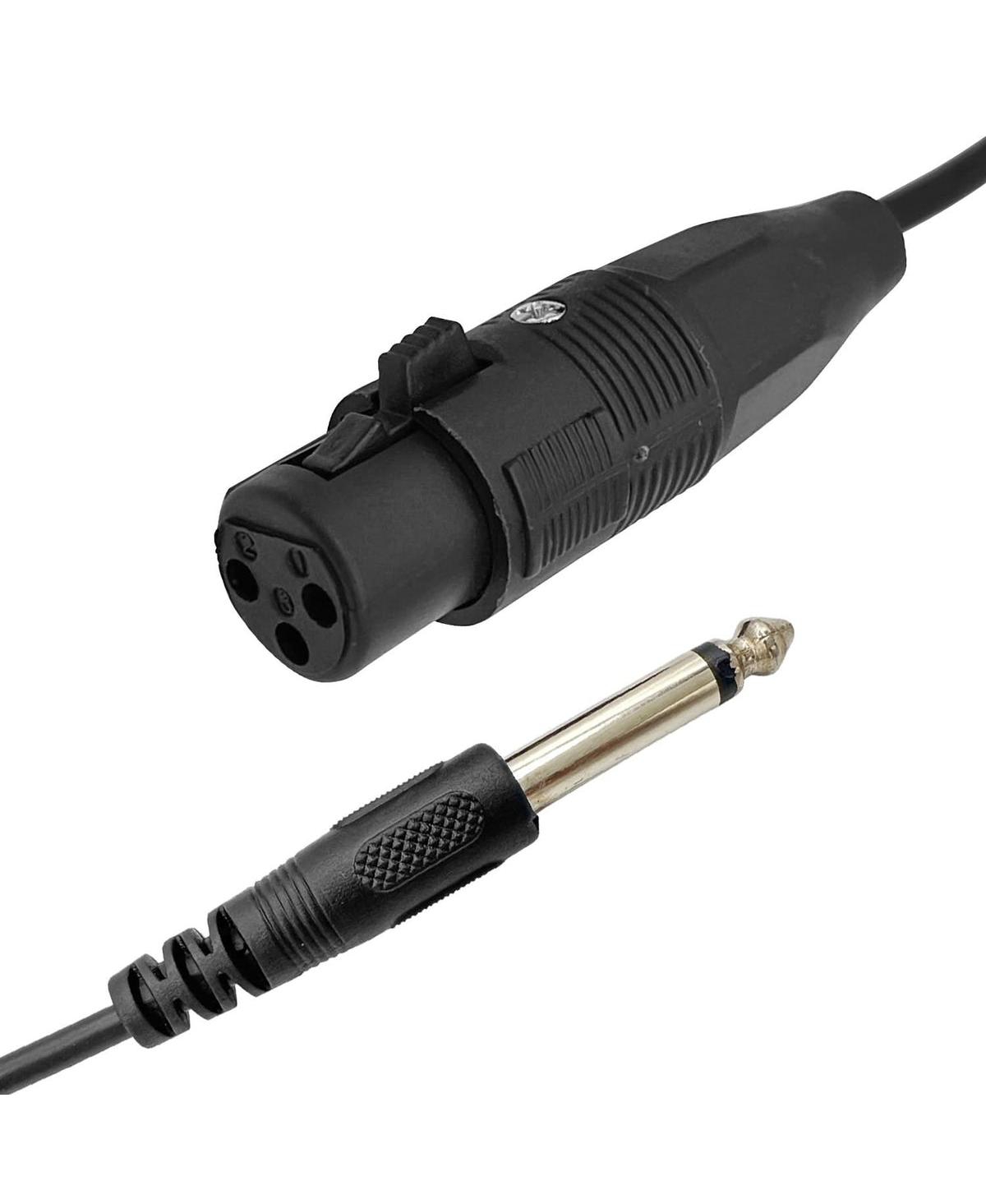 5 Core Xlr Cable Female to 1/4 6.35mm Cord 10Pack • Trs to Xlr Female Balanced Microphone Cord Mic cord 10PCS