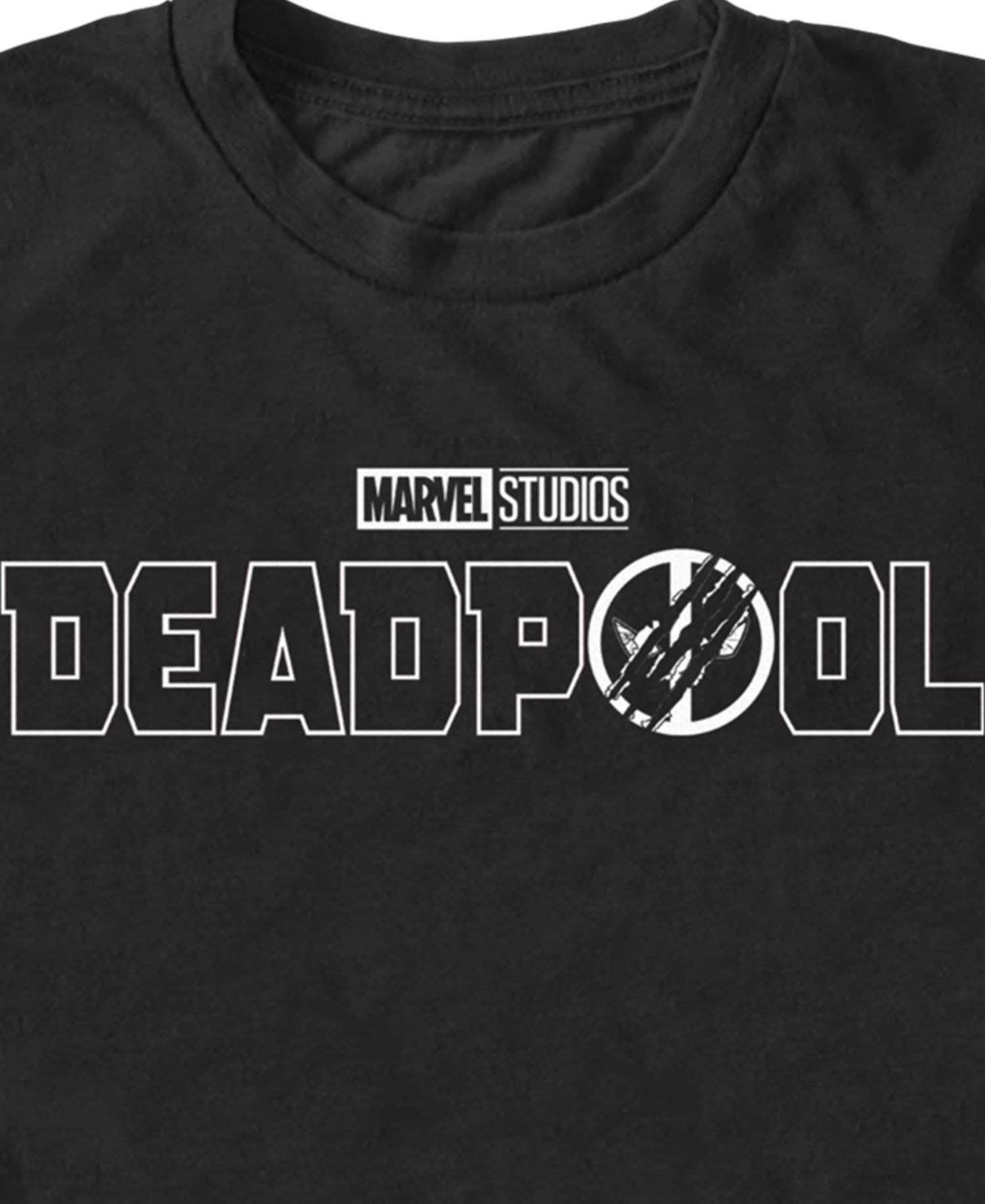 Men's Deadpool 3 Line Logo Short Sleeve T-Shirt