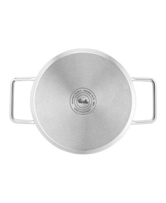 Fissler Pure Collection Stainless Steel 6.7 Quart Stock Pot with Glass Lid