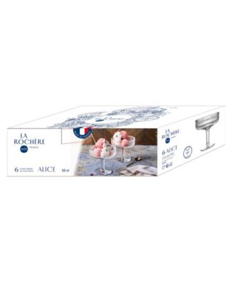 Alice Dessert and Champagne Coupes,&nbsp;Set of 6