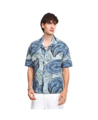 Men's Contrast Hazy Shirt