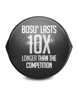 BT Pro Balance Fitness Core Training Workout Exercise Ball, Grey Black