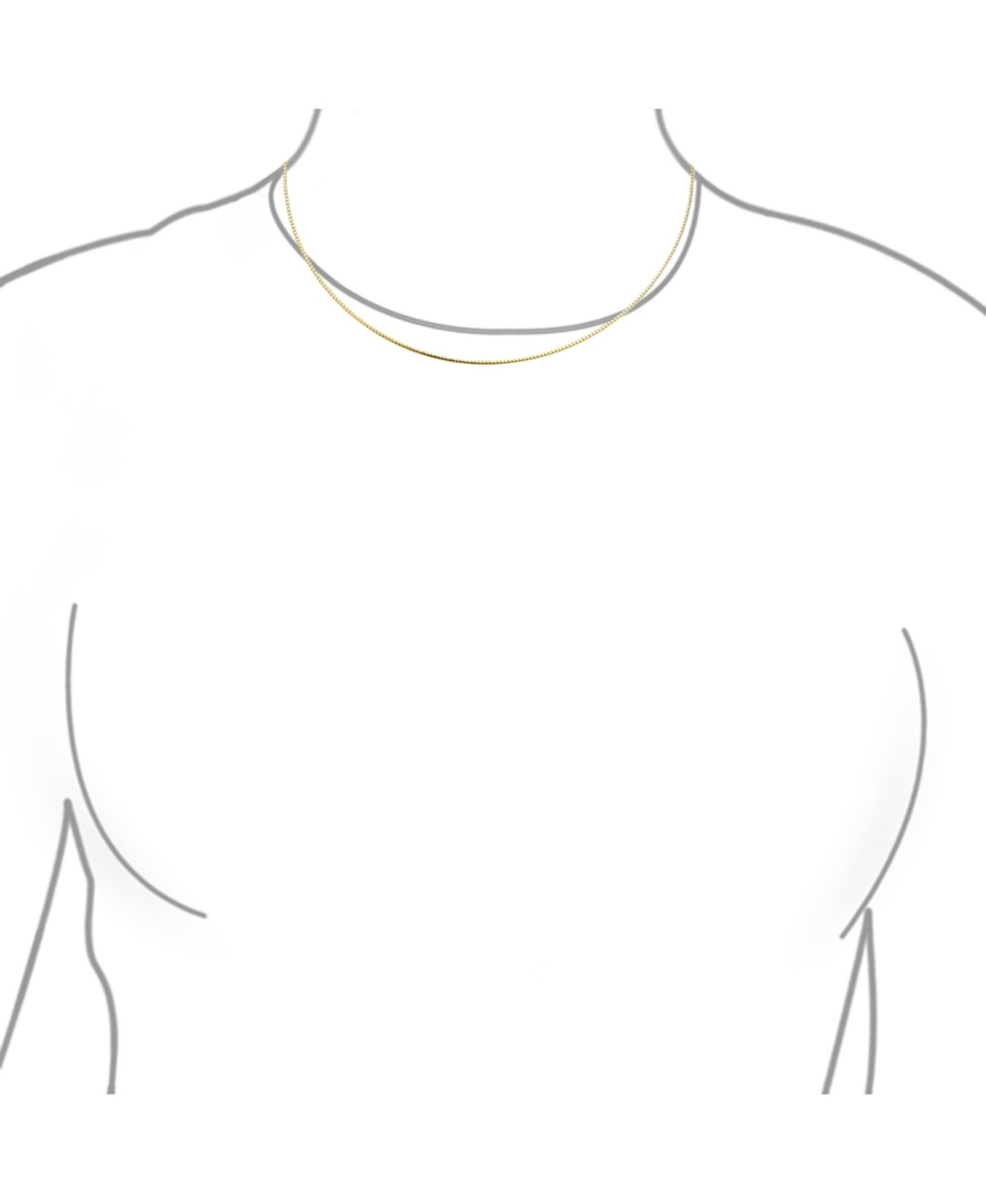 Bling Jewelry Basic Simple Thin Slider Omega Cubetto Chain Snake Choker Flex Collar Necklace For Women Gold Plated .925 Silver Sterling Add Pendant