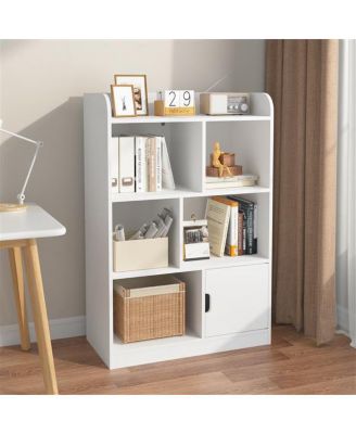 Kids Bookcase with 6 Compartments – Organized and Accessible Bookshelf