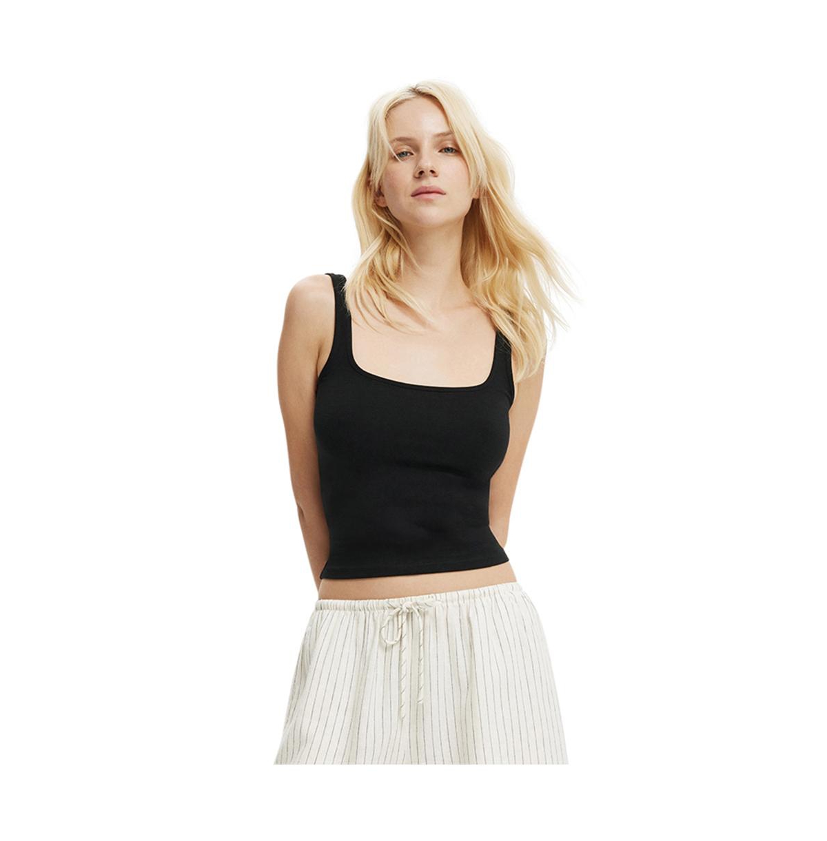 Cotton On Women's All Day Square Neck Tank