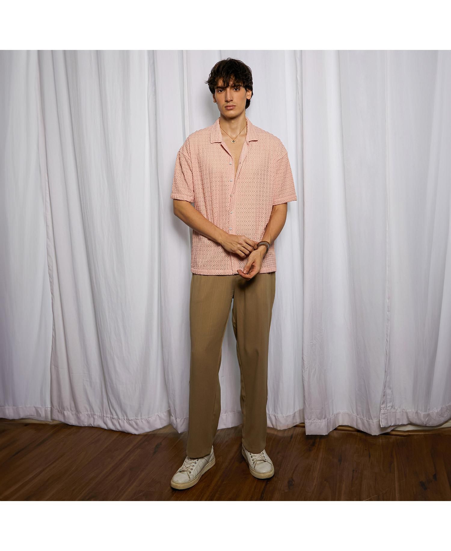 Strokes-Textured Shirt