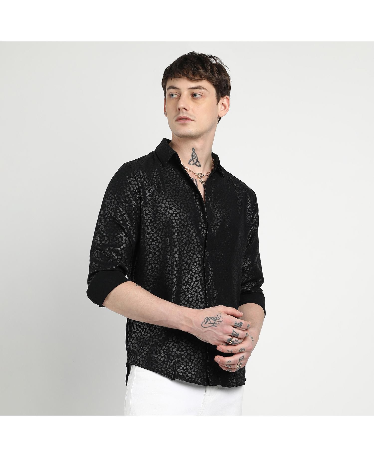Men's Onyx Black Pavement Shirt
