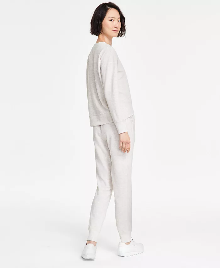 Women's Ottoman-Rib Jogger Pants - thumbnail 5