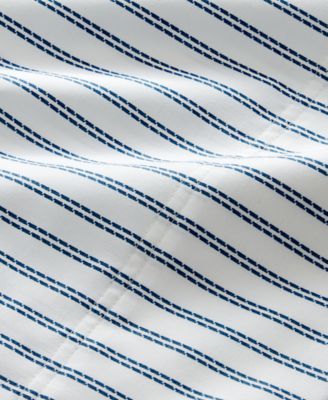Charter Club 550 Thread Count Printed Cotton 3-Pc. Sheet Set, Twin, Exclusively at Macy’s
