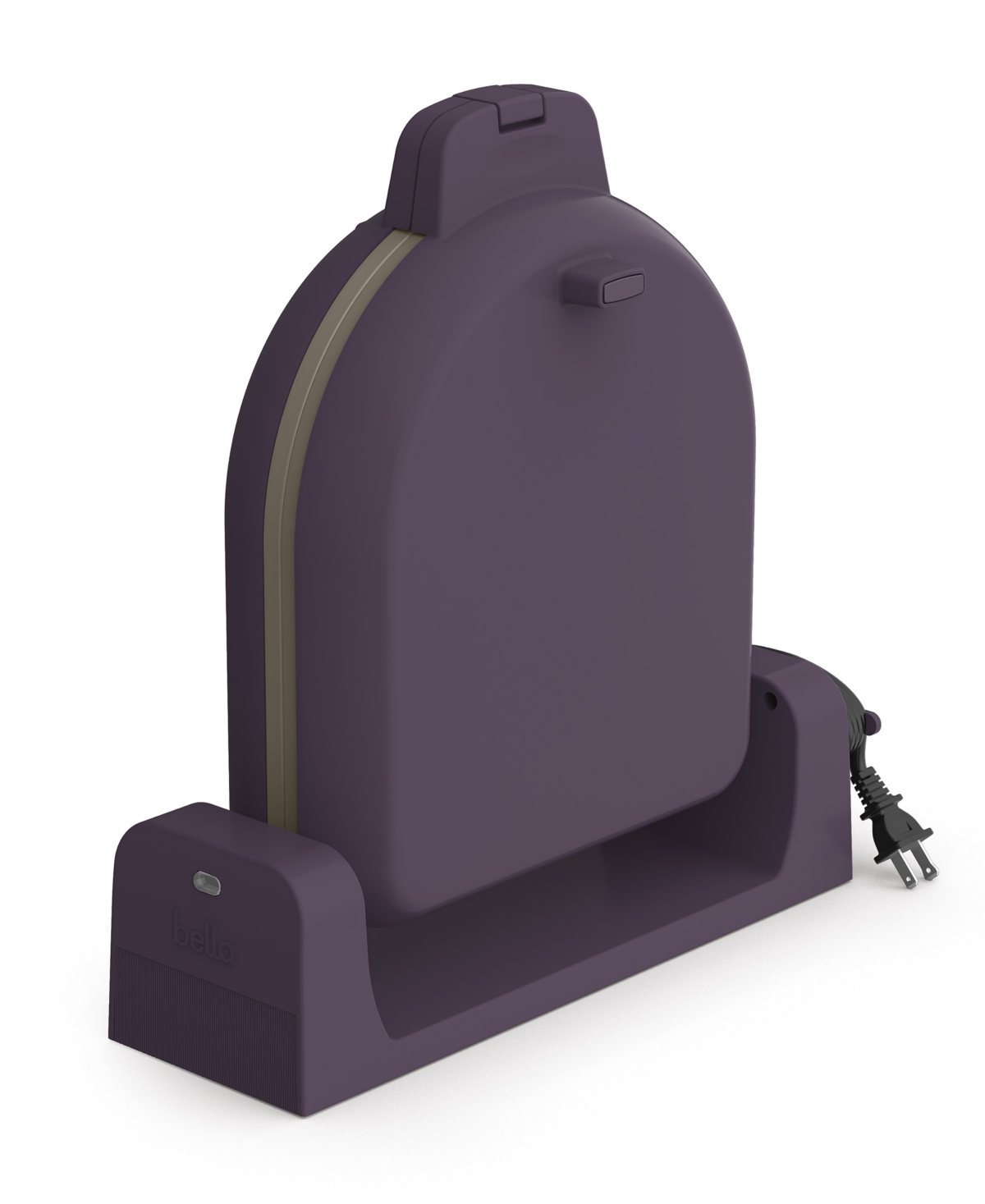 Shop Bella Flip & Store Waffle Maker In Plum