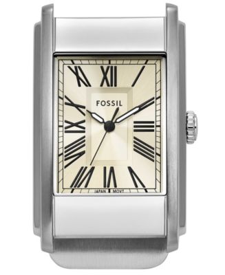 Fossil Men's Carraway Three-Hand Money Clip Watch, 32mm - Macy's