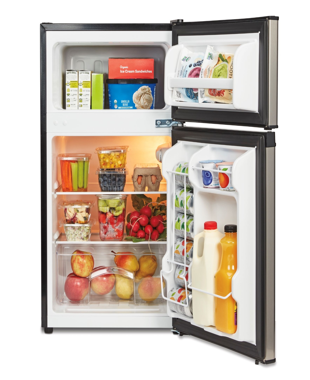 Cuisinart 3.1 Cu. Ft. Compact Refrigerator Ccf-31 In Stainless Steel
