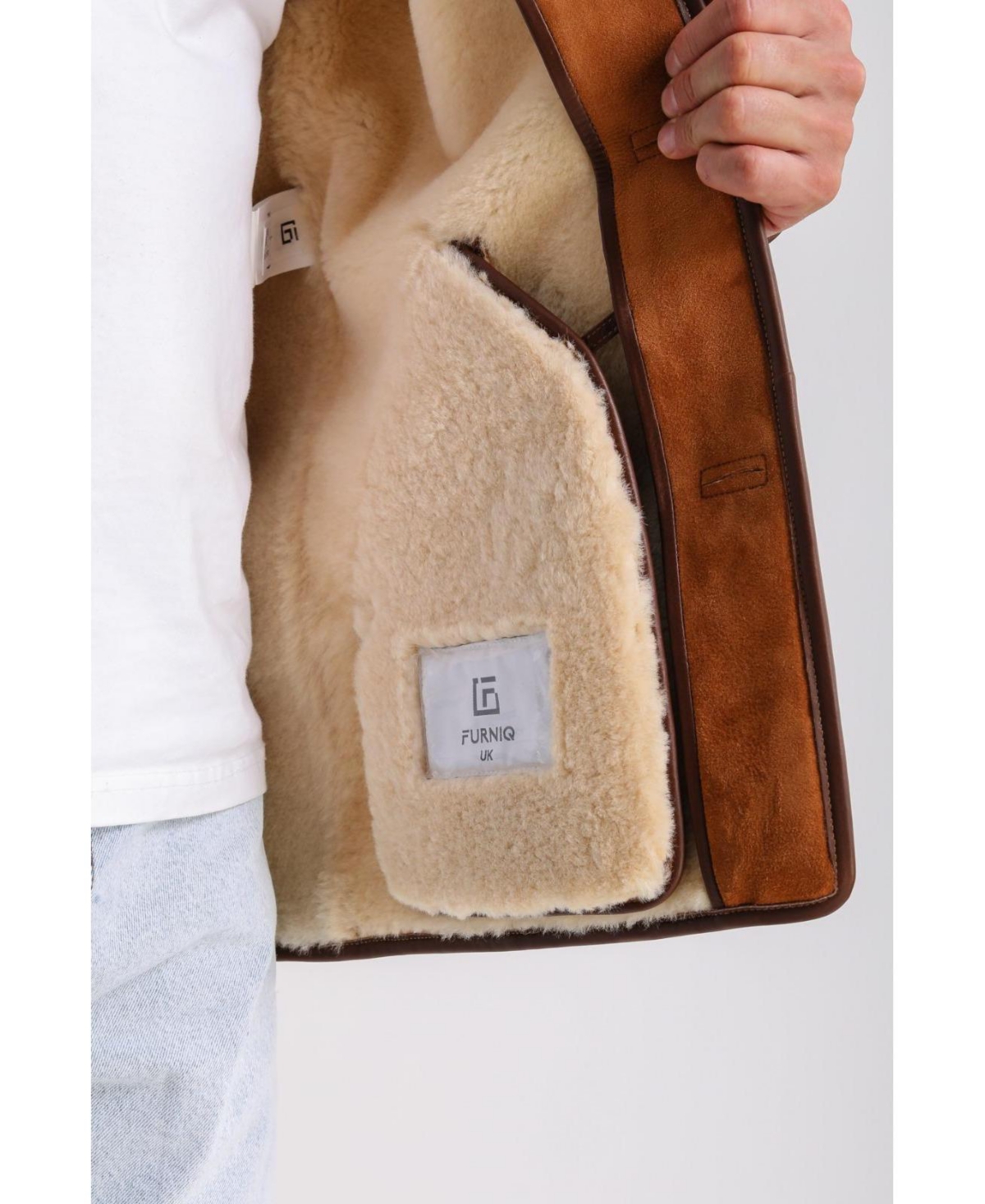 Furniq Uk Men's Wool Fashion Coat