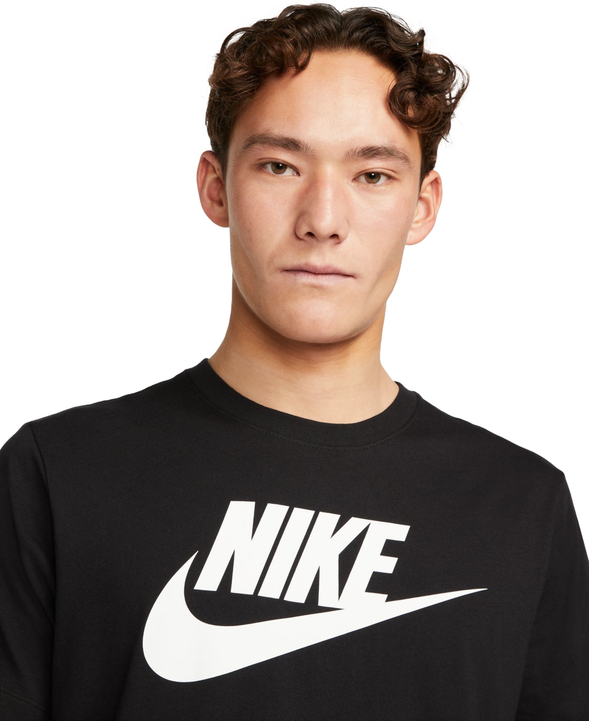 Nike Men's  Sportswear T-shirt In Black,white