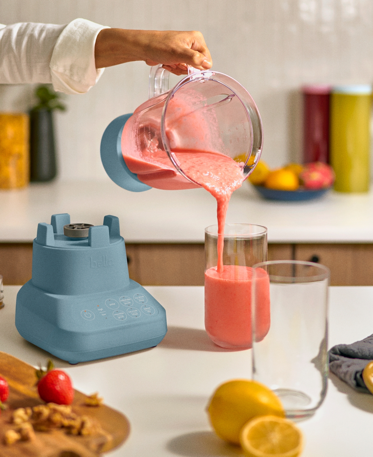 Shop Bella Flip & Store Blender In Surf