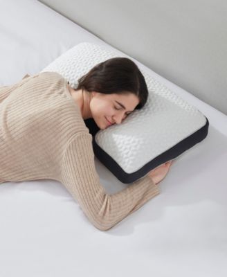 Cool Choice Customizable Memory Foam Blend Cooling Side Sleeper Pillow, Queen