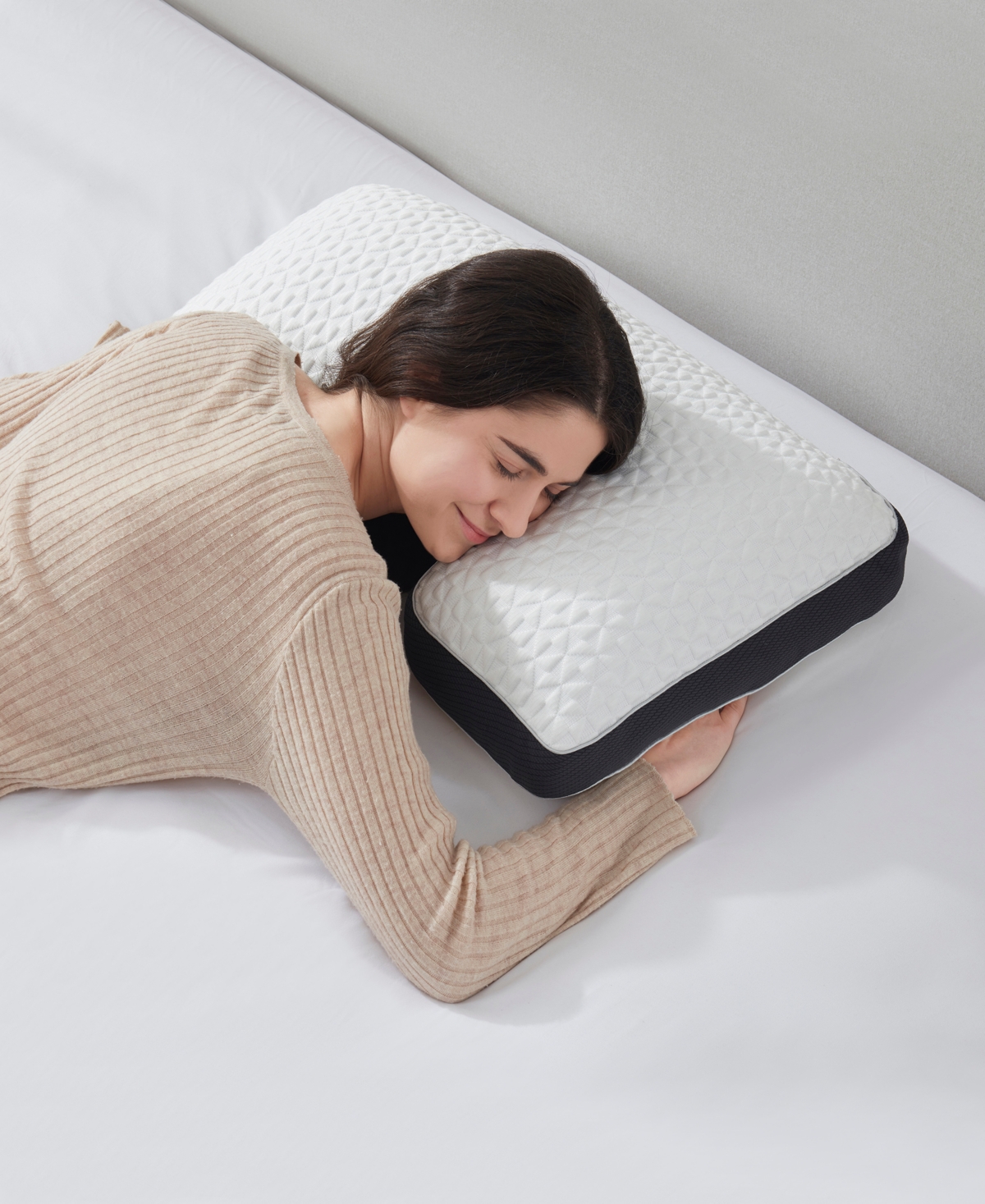 Nestl Cool Choice Customizable Memory Foam Blend Cooling Side Sleeper Pillow