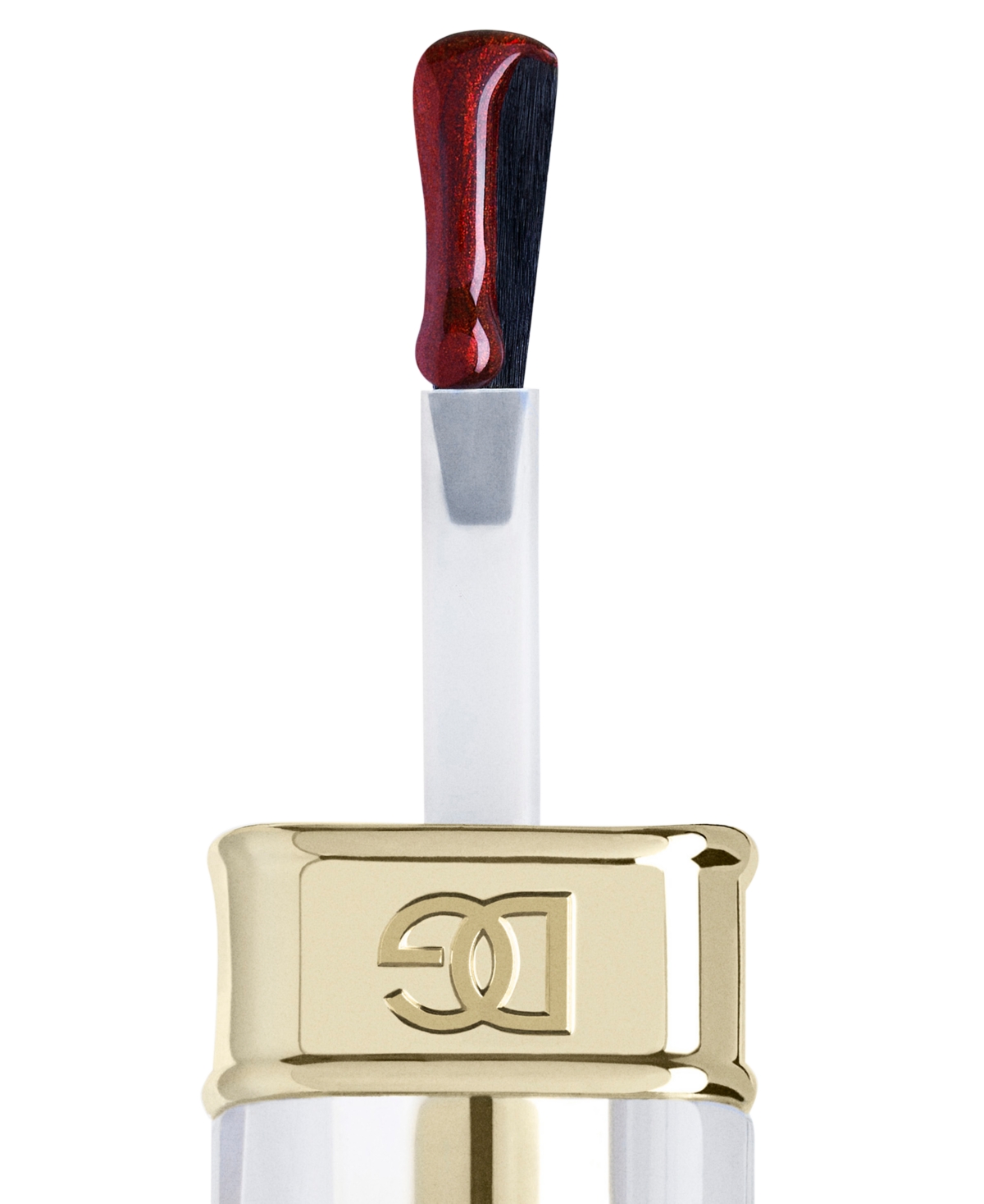 Dolce & Gabbana Nailed It! Quick-dry Lasting Nail Lacquer In 06 G.o.a.t. - Metallic Deep Burgundy Red