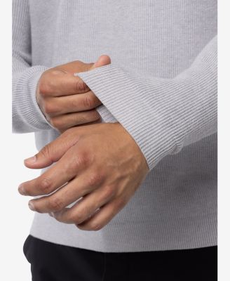 Men's Ribbed Crew Neck Sweater