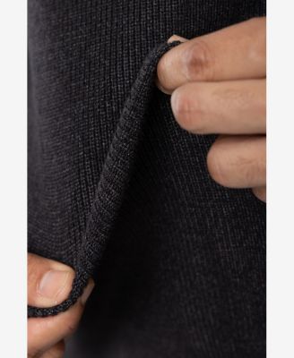 Men's Ribbed Crew Neck Sweater