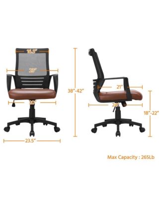 Home Office Desk Chair Mid Back Computer Chair