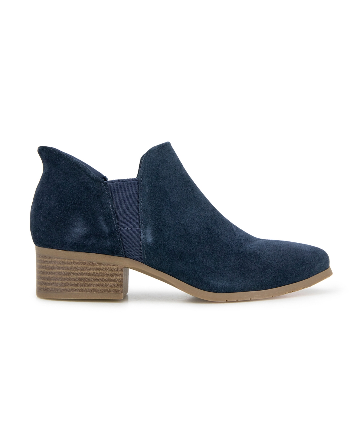 Kenneth Cole Reaction Women's Side Ez On Block Heel Booties In Navy