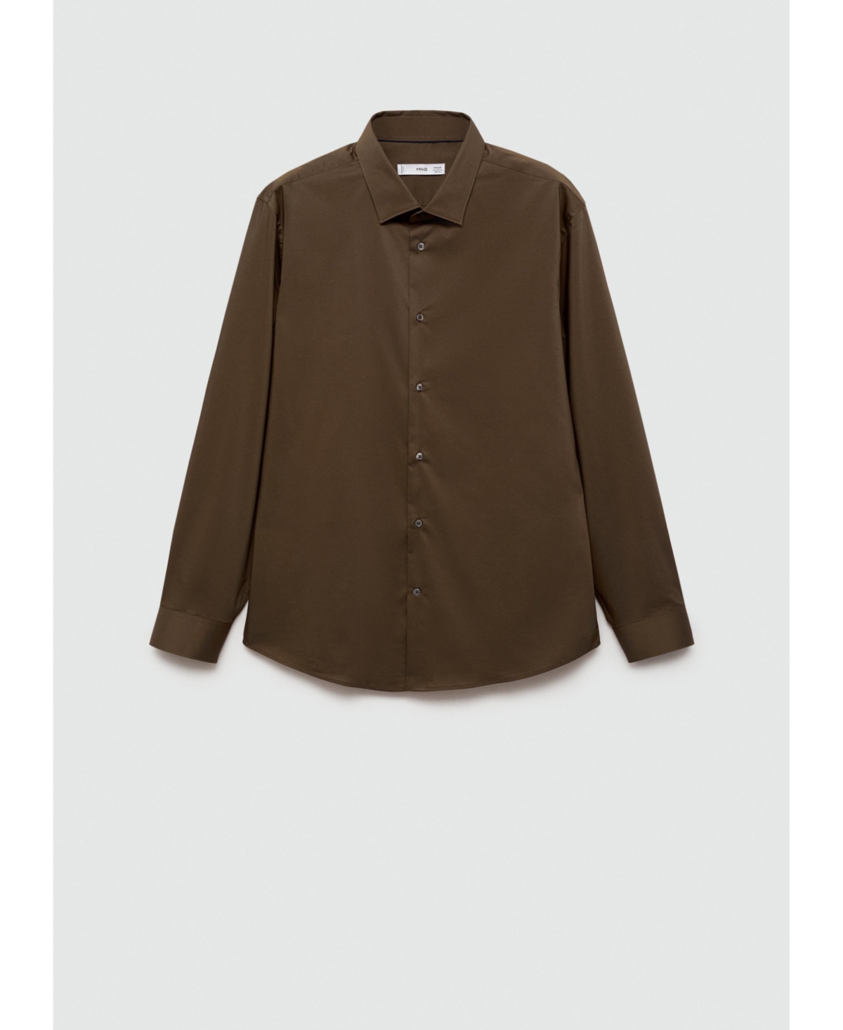 Mango Men's Stretch Cotton Shirt