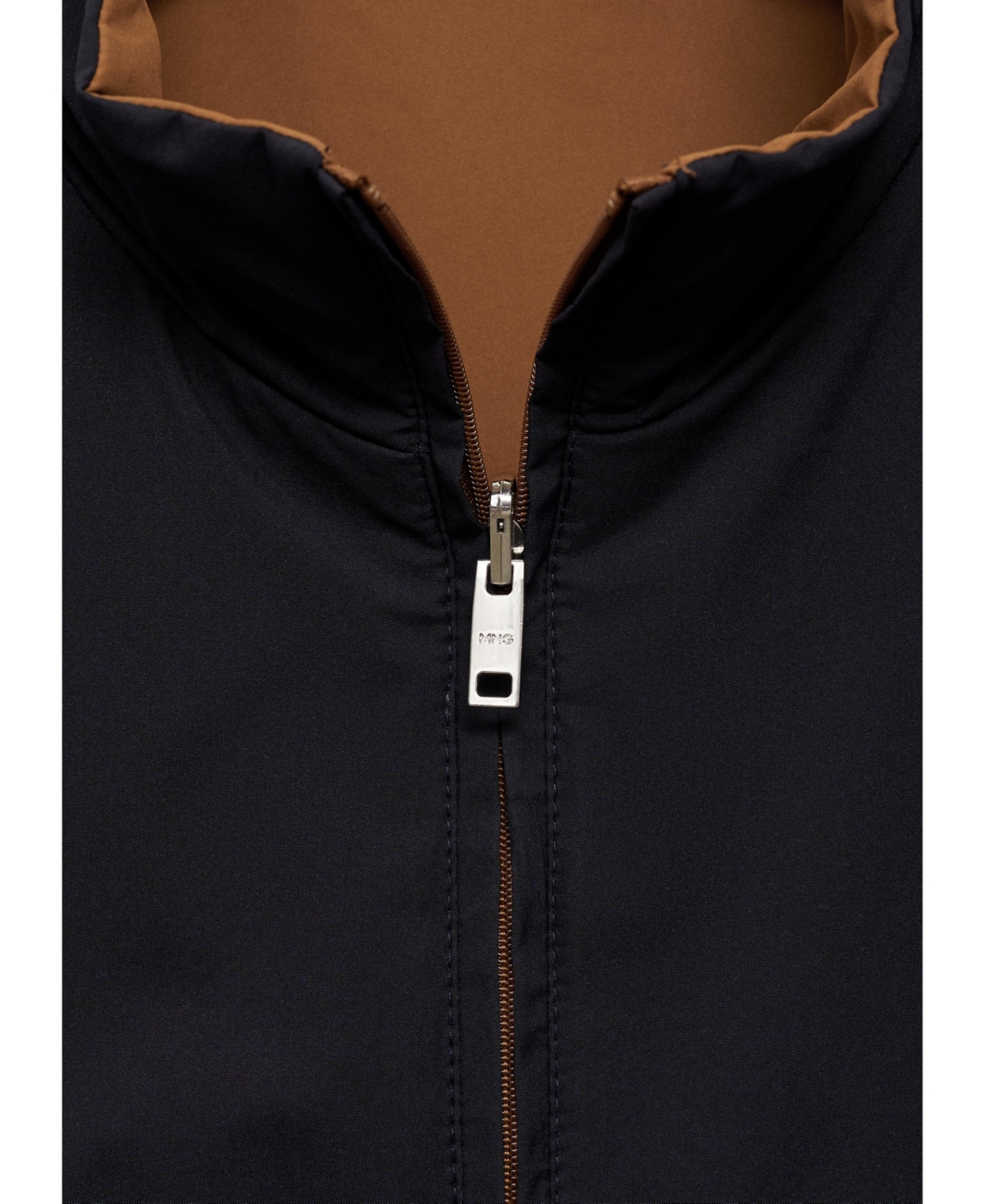 Mango Men's Reversible Water-Repellent Vest