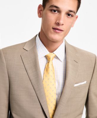 Men's Wool-Blend Stretch Classic-Fit Suit Separates Jacket 