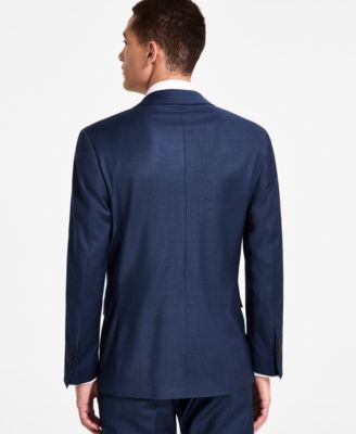 Men's Wool-Blend Stretch Classic-Fit Suit Separates Jacket