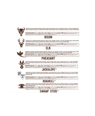 Exotic Meat Sticks Gift Bag, 15 Piece