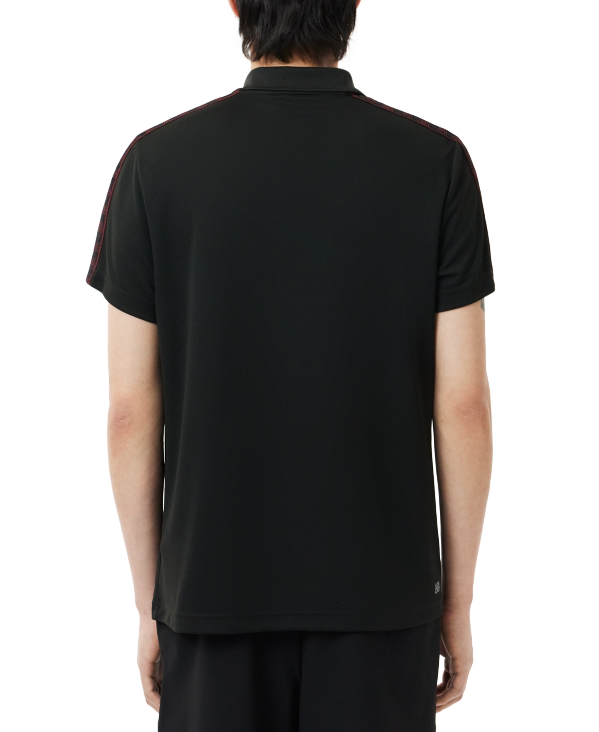 Lacoste Men's Jacquard Striped Polo Shirt