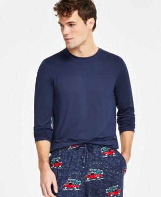Men's Deluxe Touch Knit Crewneck Pajama T-Shirt