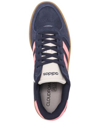 adidas Women's Breaknet Sleek Suede Casual Sneakers from