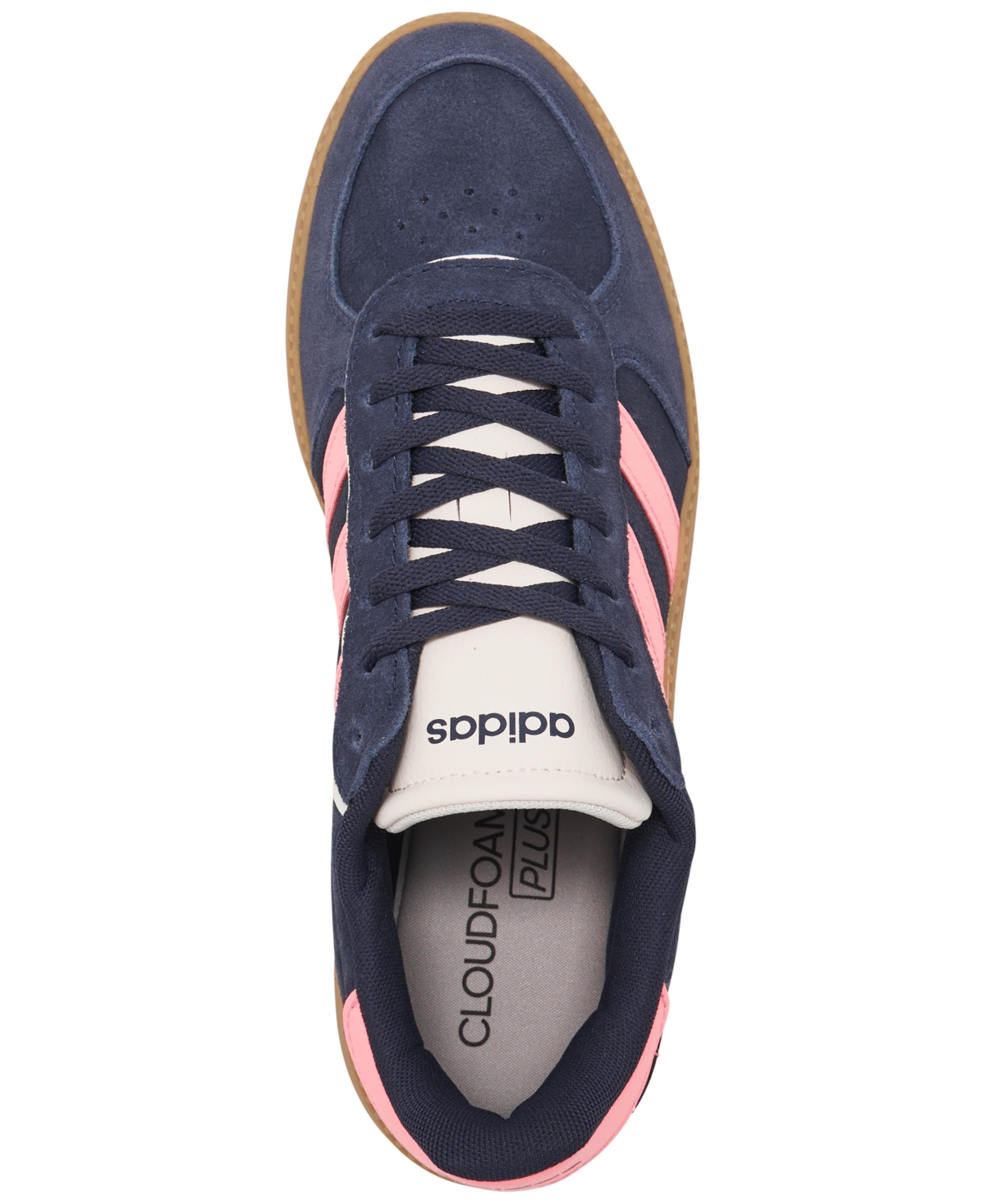 Adidas Originals Breaknet Sleek Suede Womens Sneakers In Blue