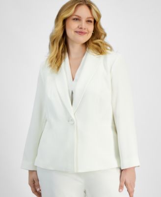 Macys plus size blazers deals