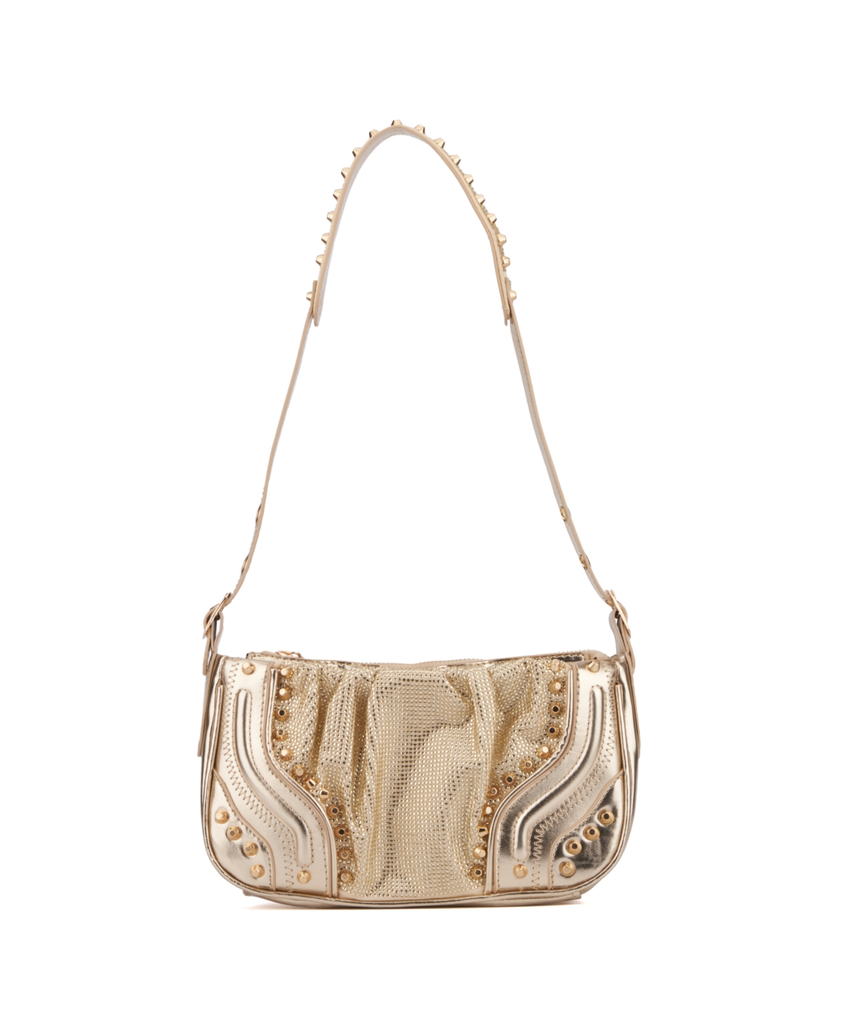 Bianca Shoulder Bag - Silver Metallic