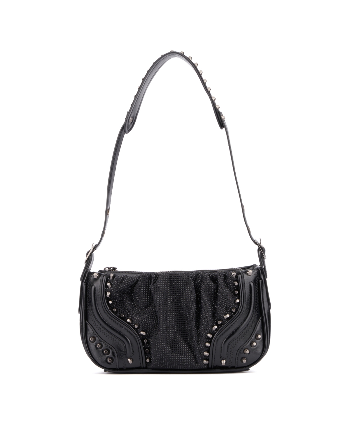 Bianca Shoulder Bag - Silver Metallic