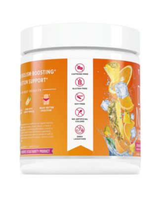 Detox Nourish Powder, Metabolism Support & Anti-Bloat Digestive Aid, Orange Pineapple, Vitauthority, 300gm