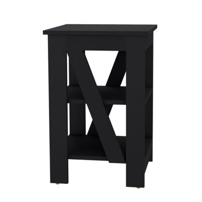Ross 3-Tier End Table/Nightstand, Side Table