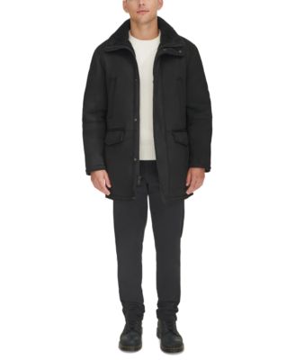 Men's Faux-Shearling Coat