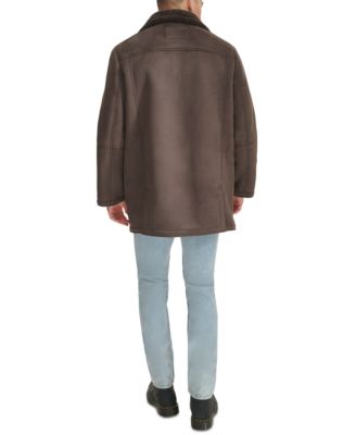 Men's Faux-Shearling Coat