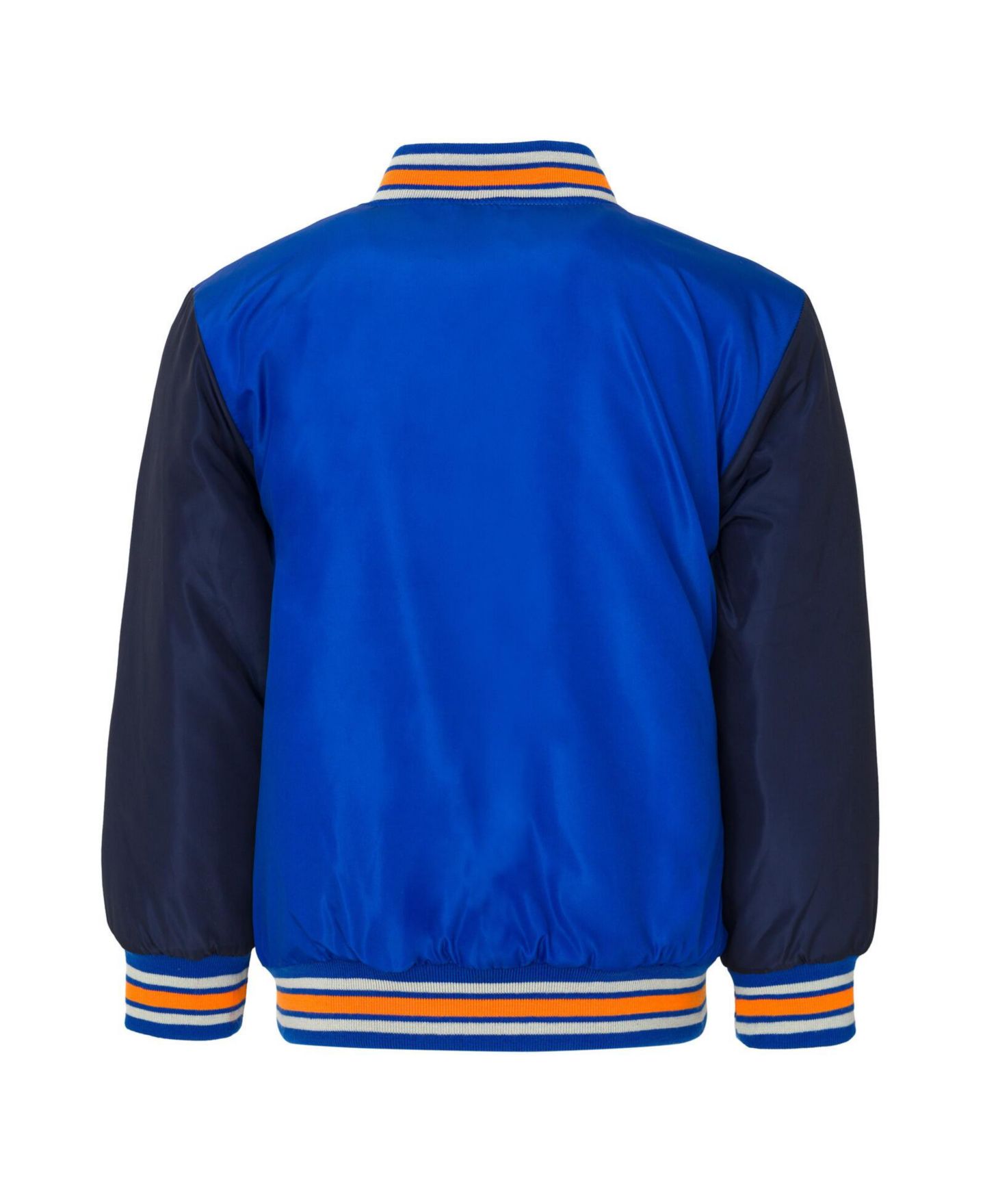 Куртка Hot Wheels Zip Up Varsity Bomber Jacket to (3T - 10-12) для мальчиков-малышей, цвет: Синий / Тёмно-синий — фото 4
