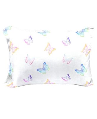 Ombre Butterflies Organic Cotton 2 Pack Pillowcase, Standard