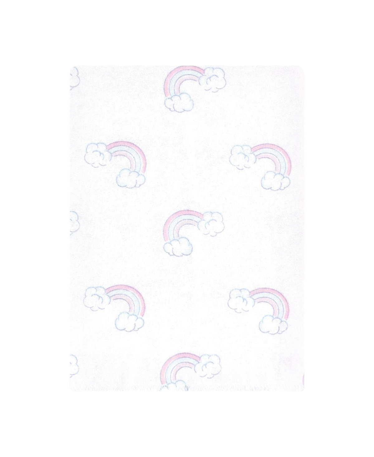 Hudson Baby Infant Girl Flannel Burp Cloth 12pk, One Size - Dreamy unicorn