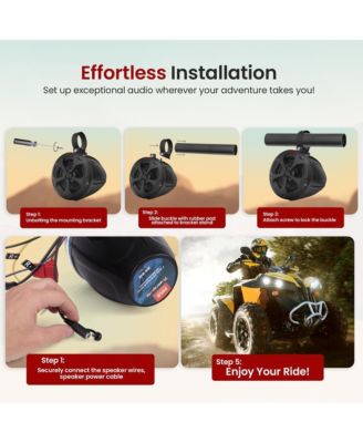 4'' Marine UTV Off-Road Speakers